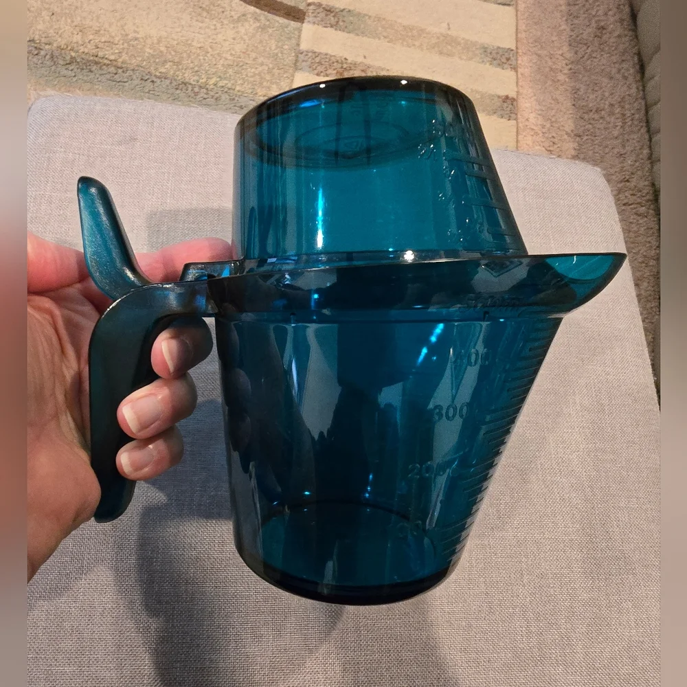 Tupperware Blue Micro Pitchers, Never Used